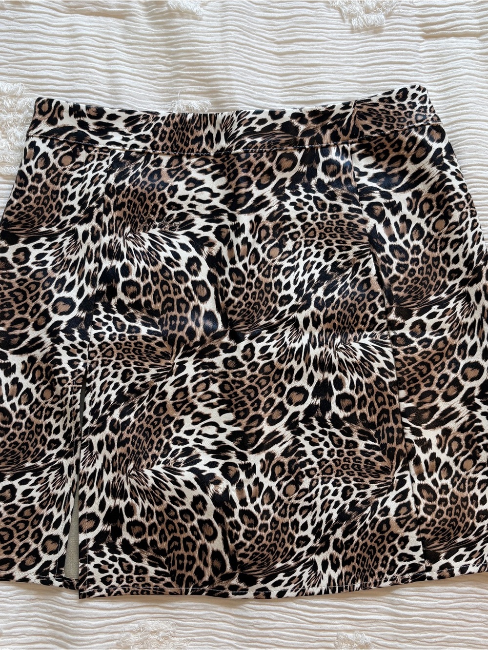 PRINCESS POLLY Samira Leopard Mini Skirt Cheetah Print Vintage Y2K Indie